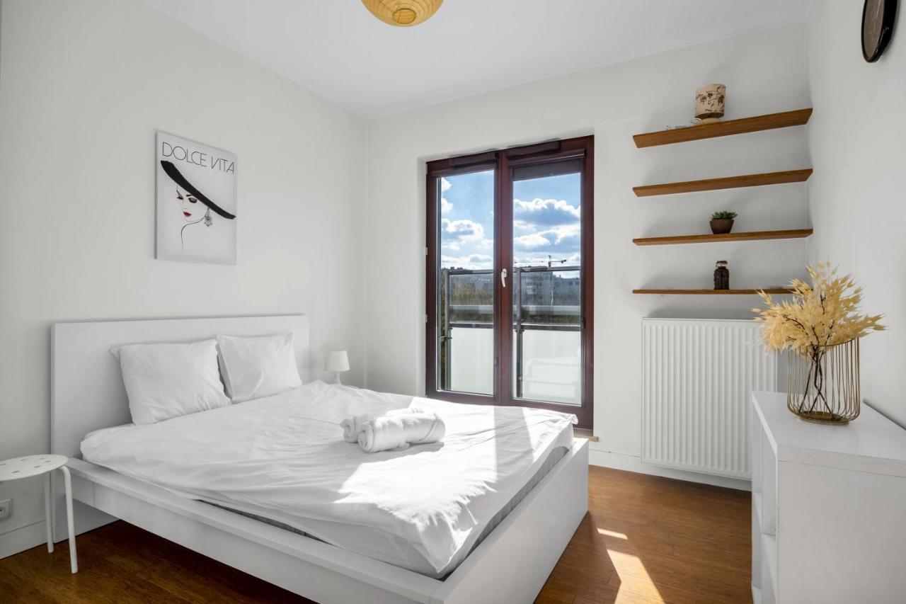 1Br New Apt 20Min Centre Parking Warsawa Bagian luar foto