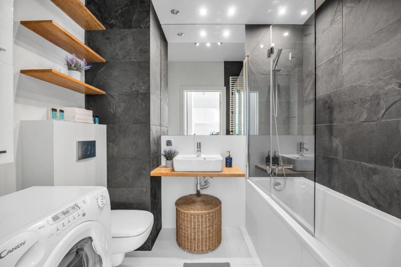 1Br New Apt 20Min Centre Parking Warsawa Bagian luar foto